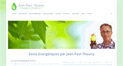 Desktop Screenshot of jean-paul.thouny.fr