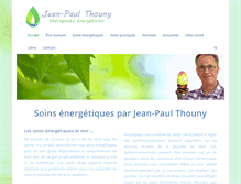 Tablet Screenshot of jean-paul.thouny.fr